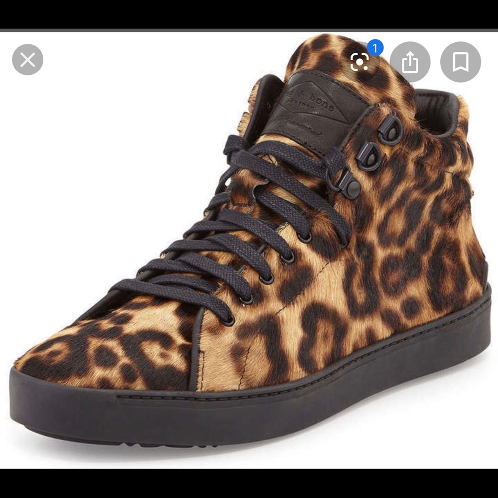 Rag and Bone Rag Bone Kent Calf Hair High Top